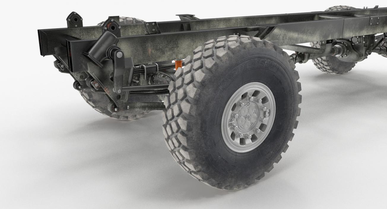 4X4 Truck Chassis 3D