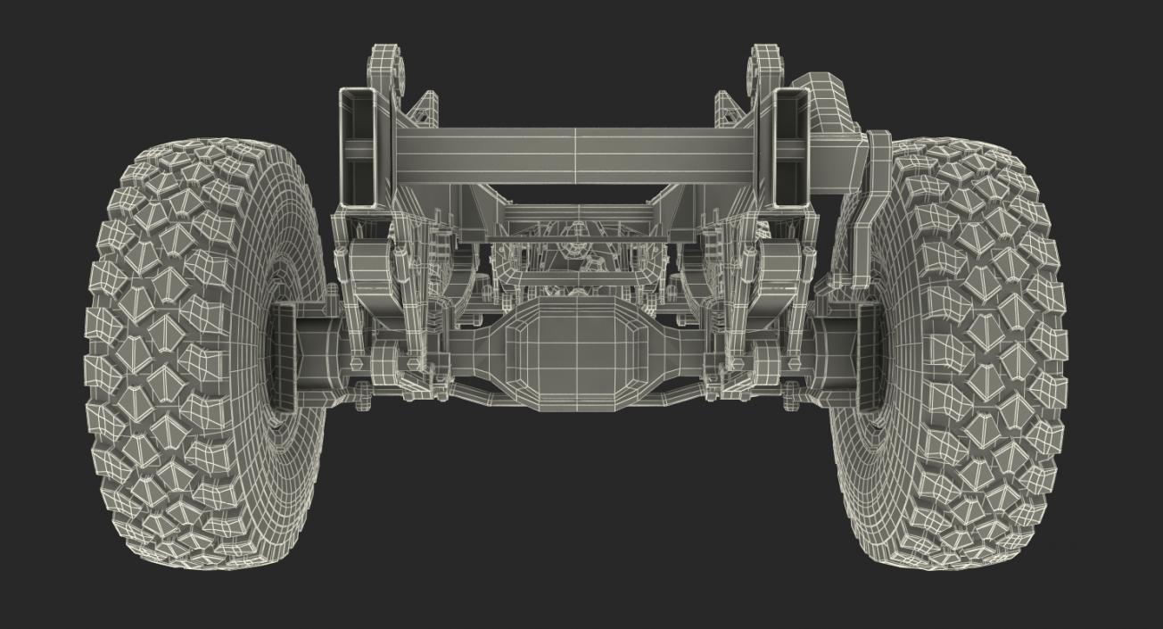 4X4 Truck Chassis 3D