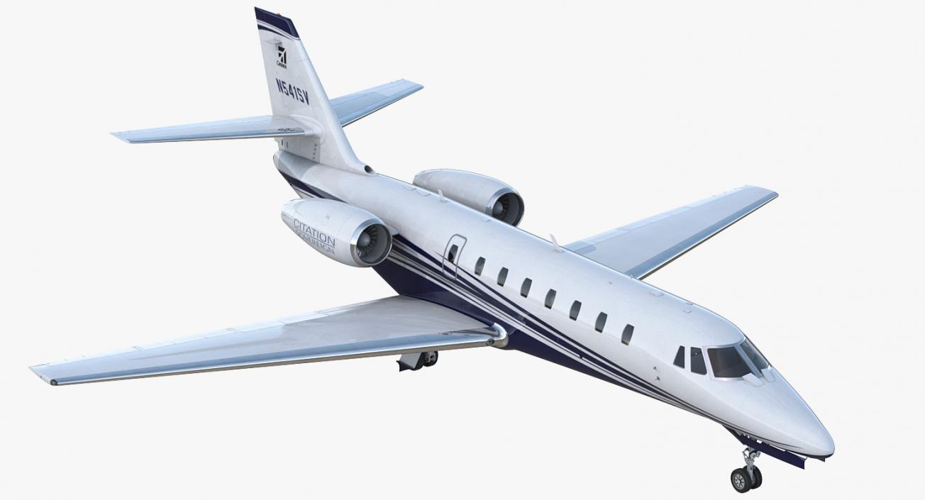 Cessna 680 Citation Sovereign 3D model