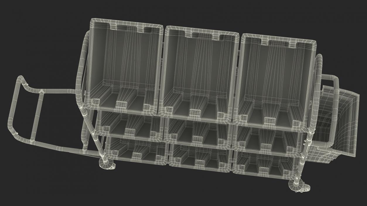 Tote Picking Cart 3D