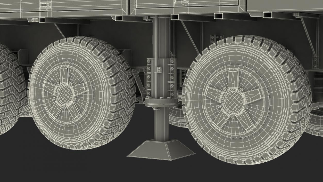 3D Dongfeng-41 ICBM Launch Vehicle Rigged model