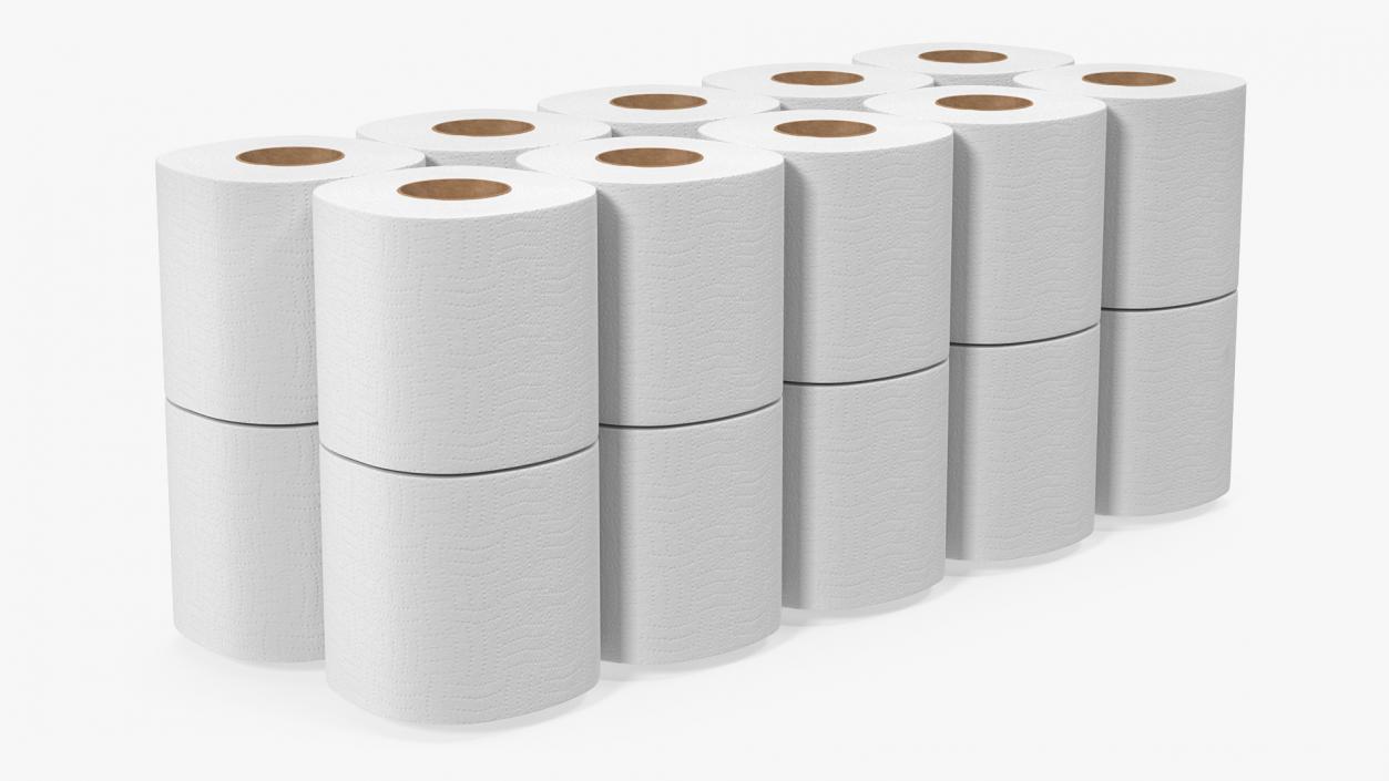 Toilet Paper Packs Collection 3D model