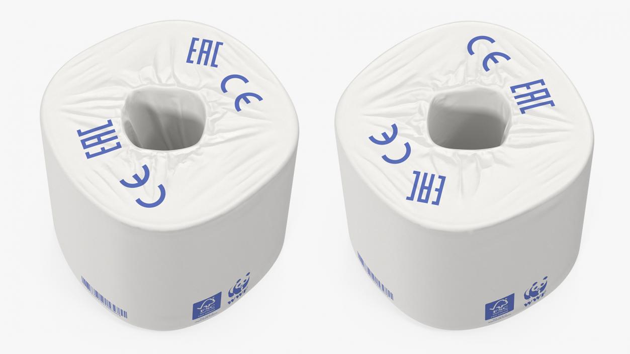 Toilet Paper Packs Collection 3D model