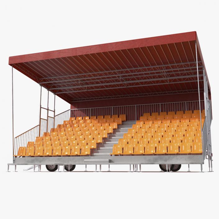 3D model Outdoor Grandstand 2