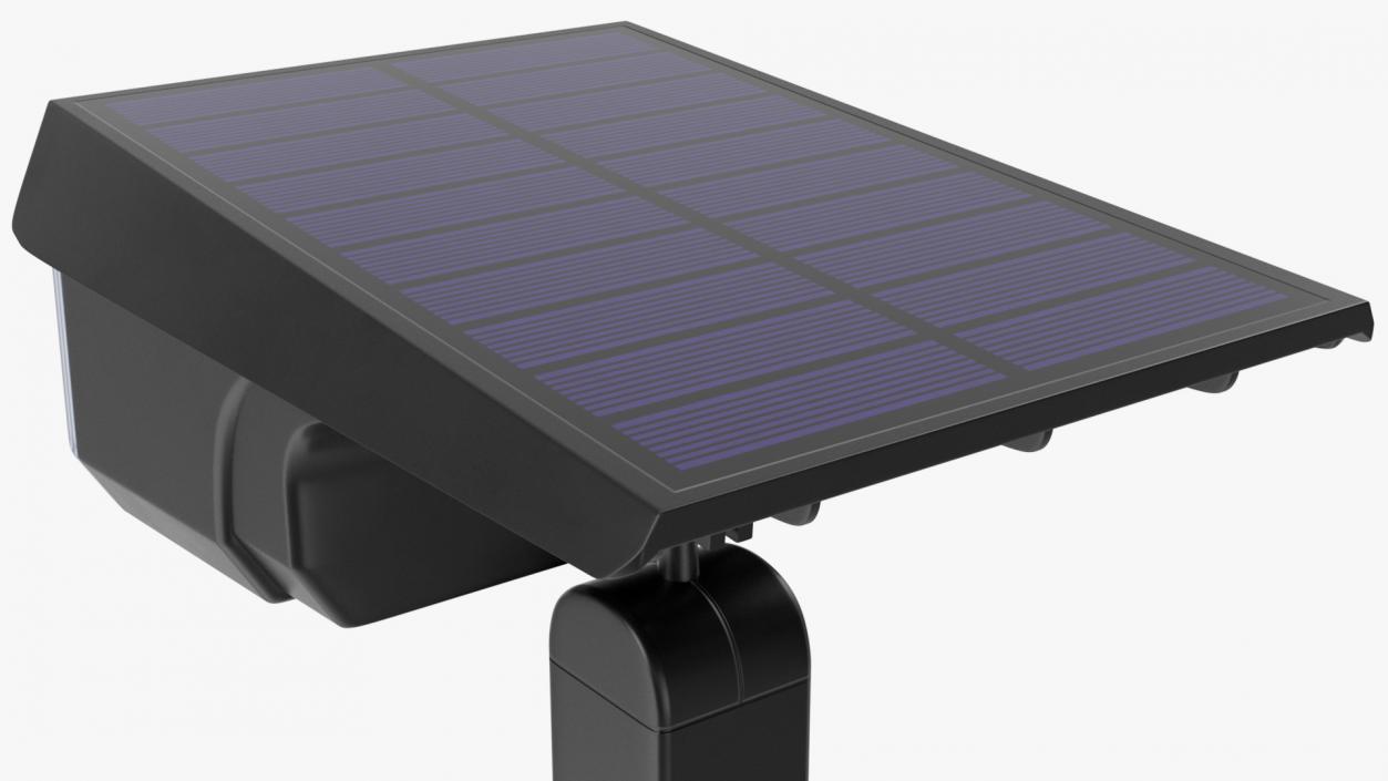 3D Solar Spotlight Outdoor model