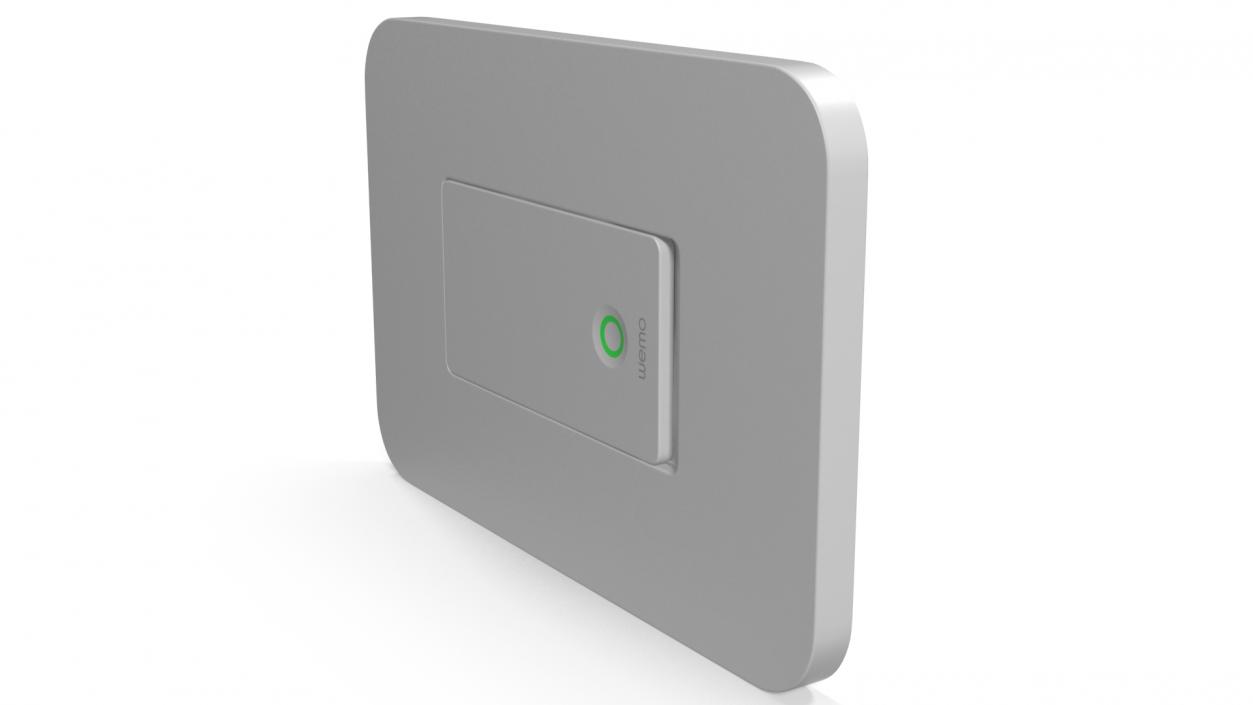 3D Wemo Smart Light Switch model