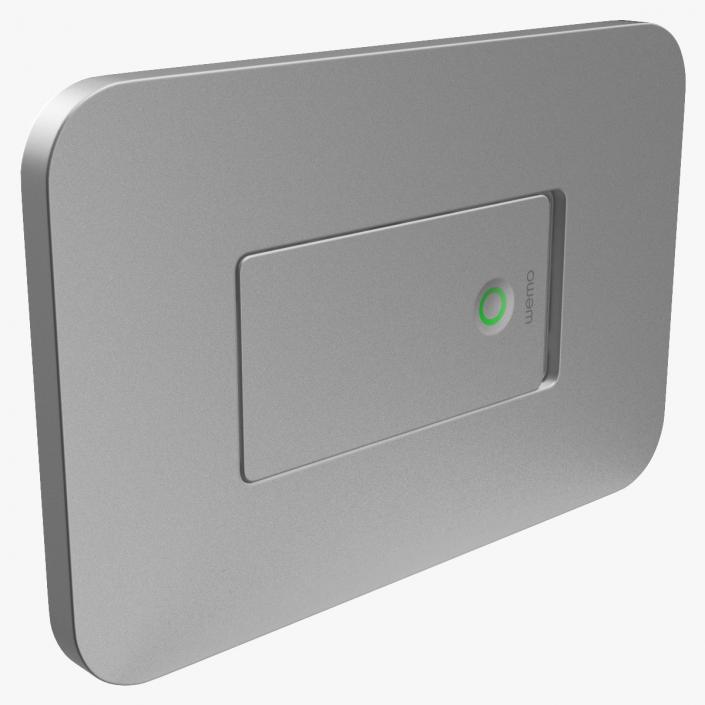 3D Wemo Smart Light Switch model