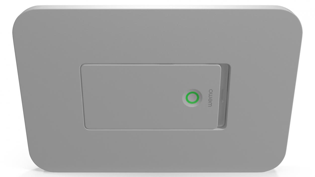 3D Wemo Smart Light Switch model