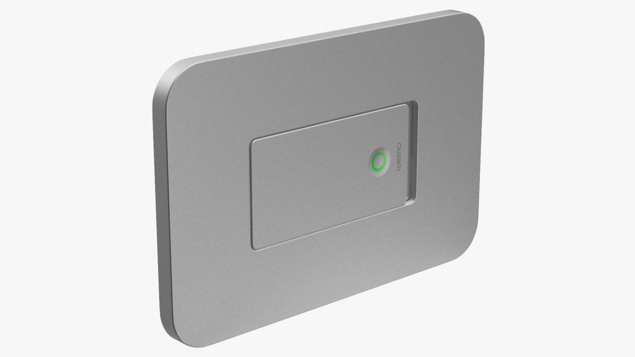 3D Wemo Smart Light Switch model