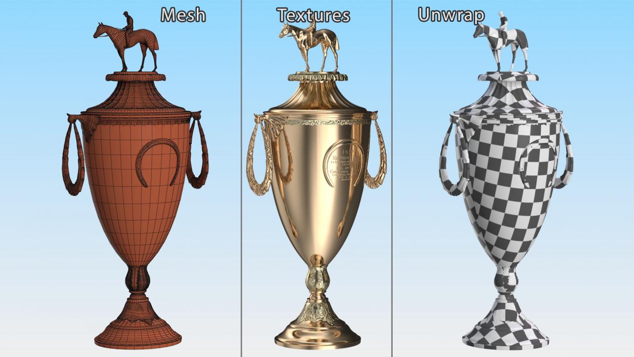 Sport Trophies Collection 7 3D