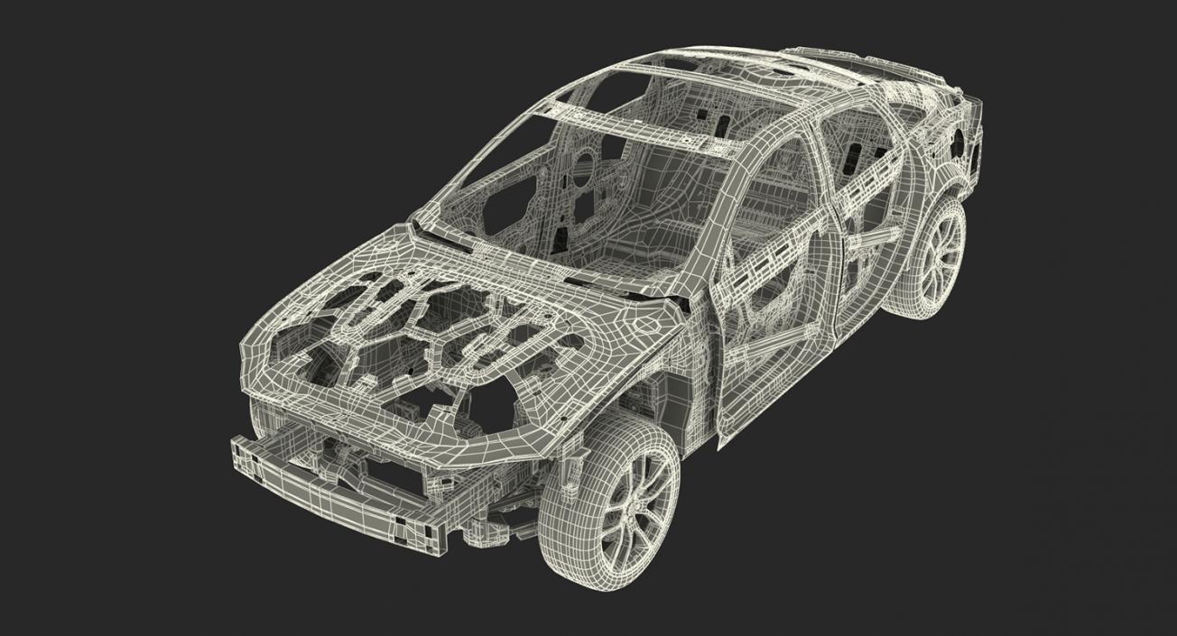 3D model Vehicle Frames Collection