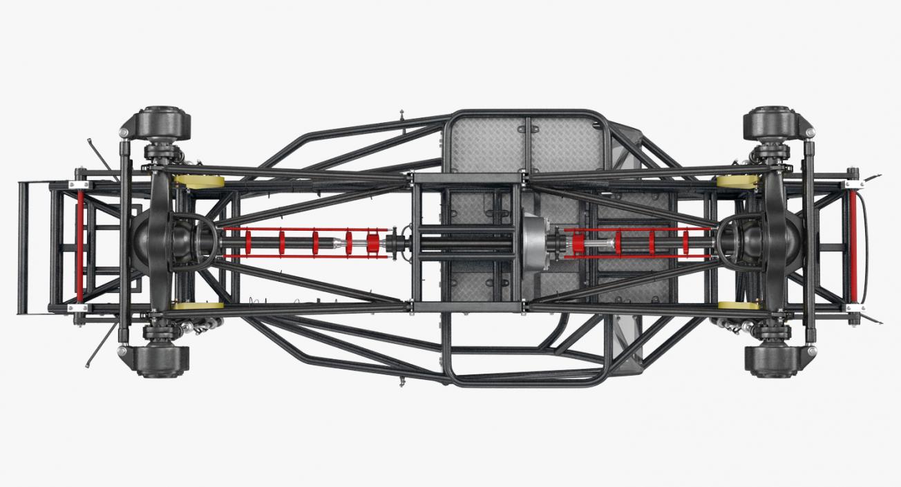 3D model Vehicle Frames Collection