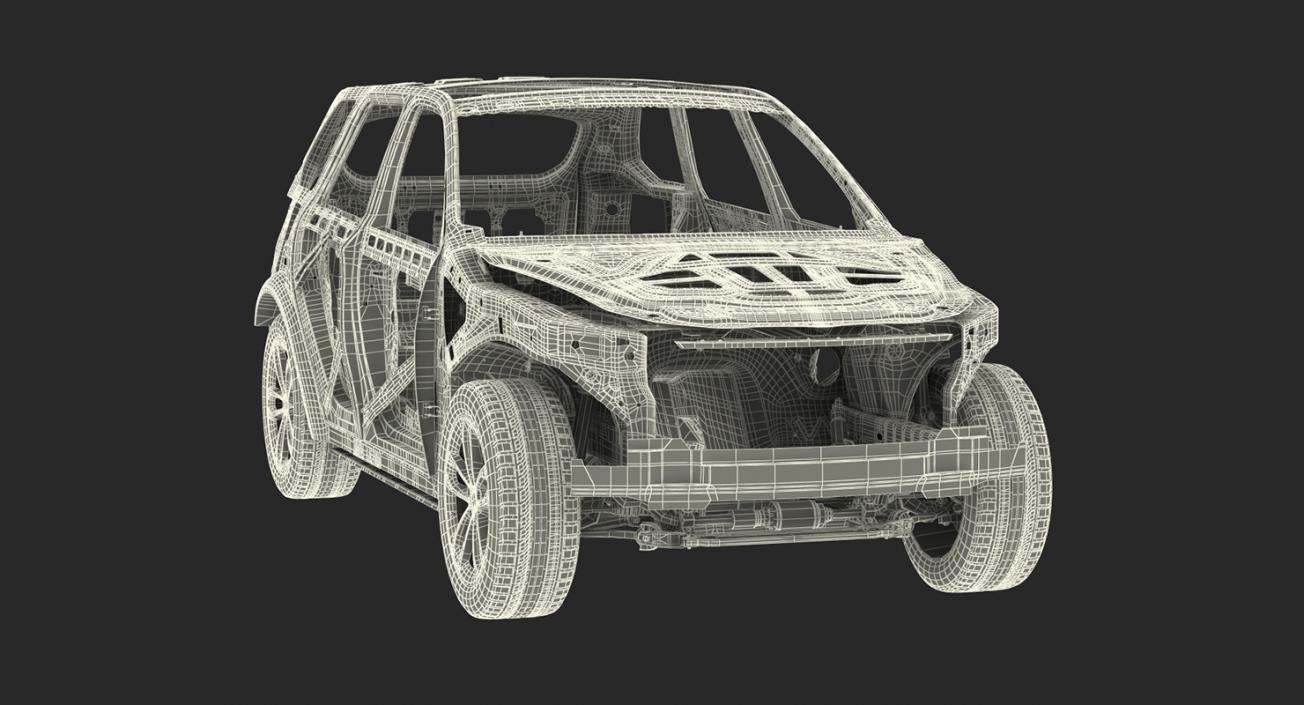 3D model Vehicle Frames Collection