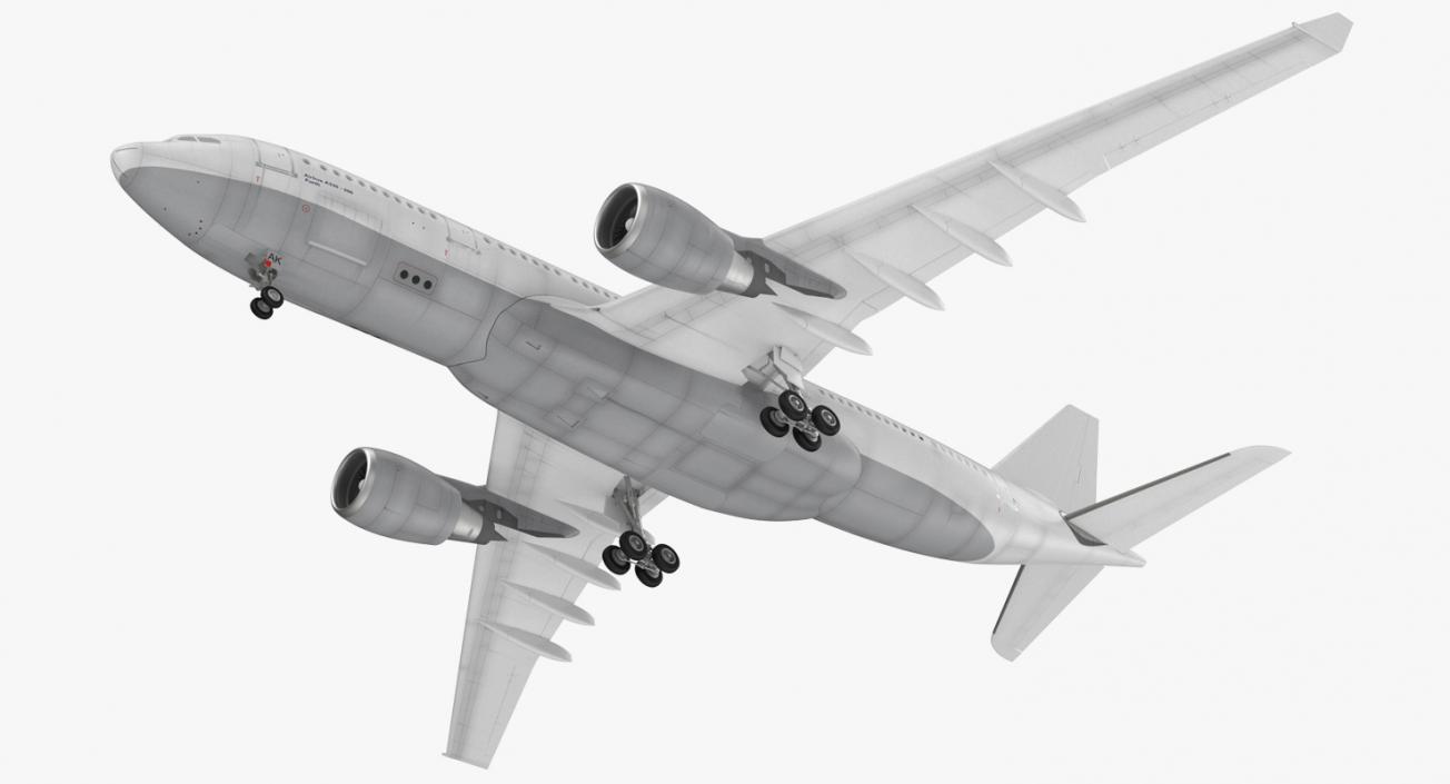 3D Jet Airliner Airbus A330-200 Generic