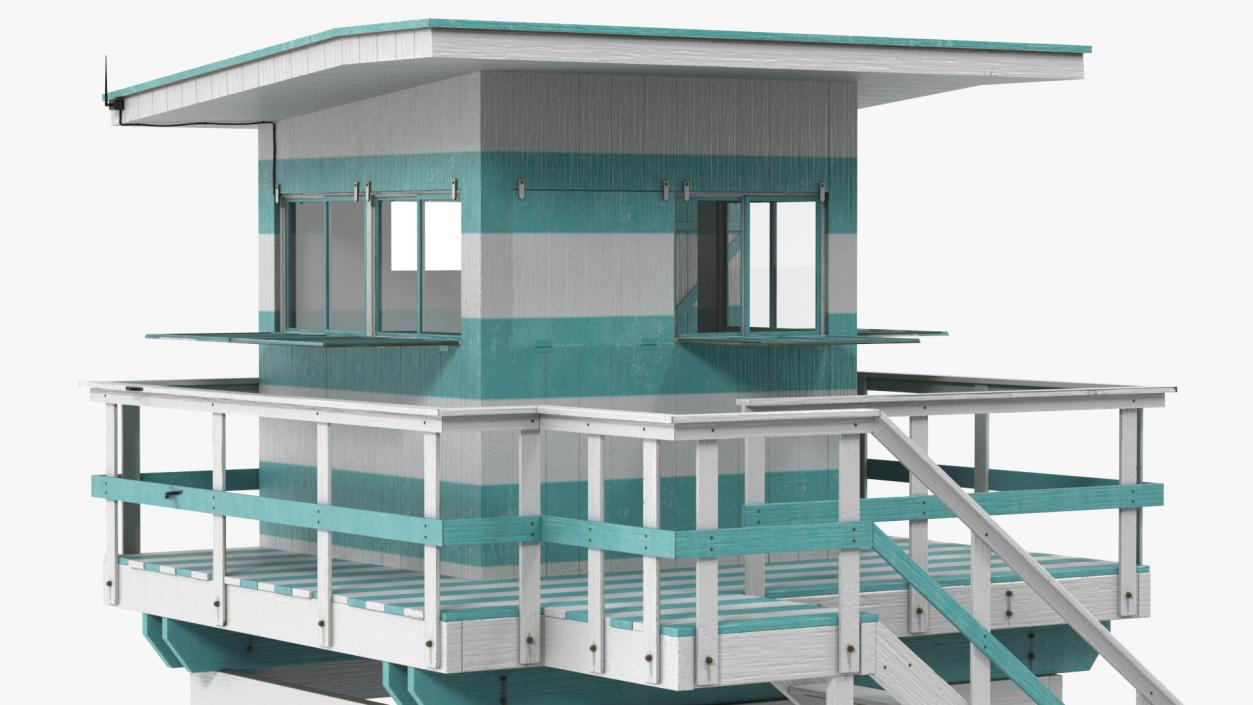 3D model Lifeguard Tower