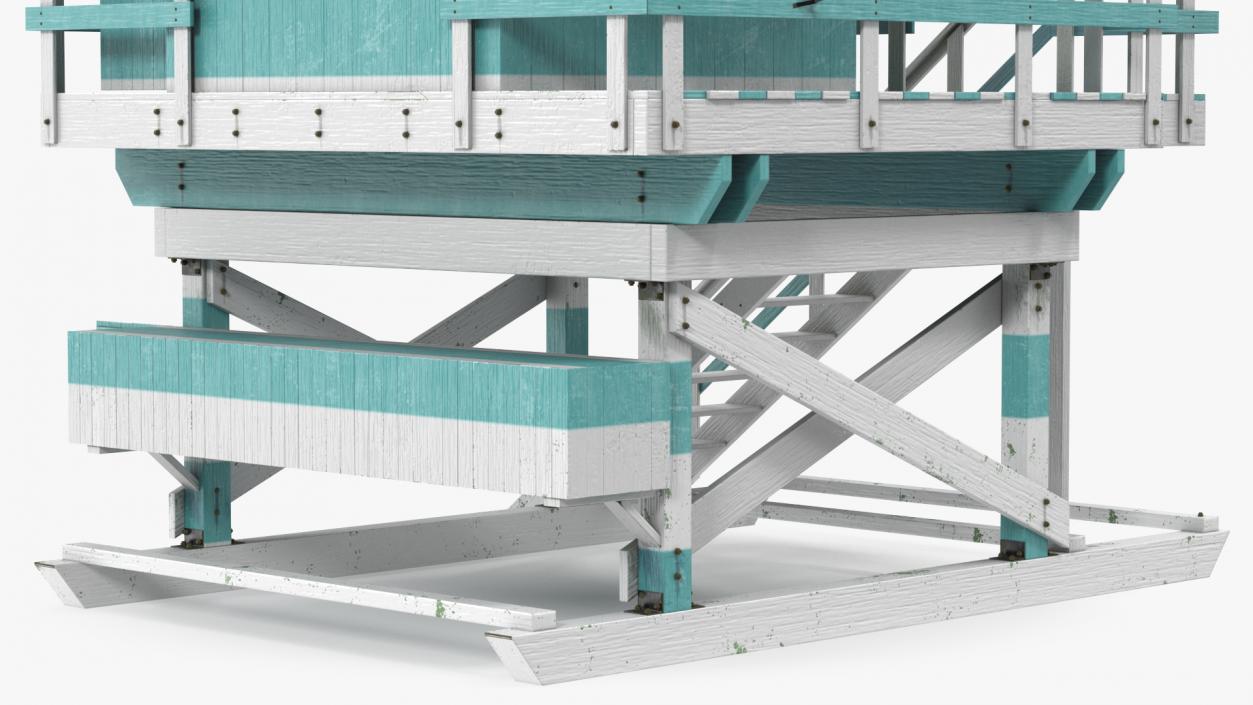 3D model Lifeguard Tower