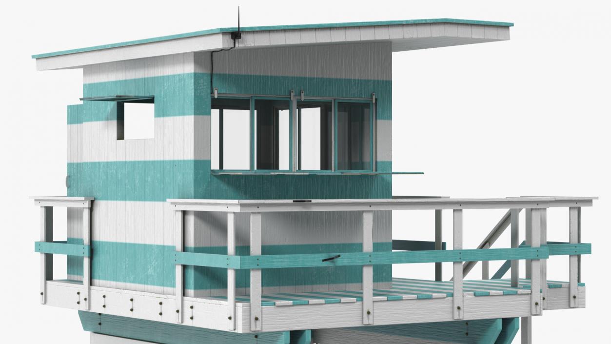 3D model Lifeguard Tower