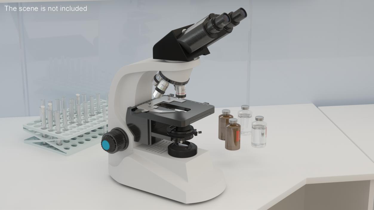 3D model Compound Light Microscope