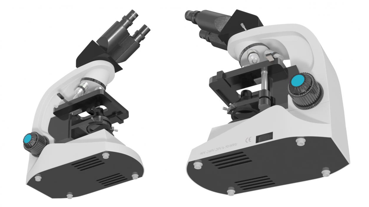 3D model Compound Light Microscope