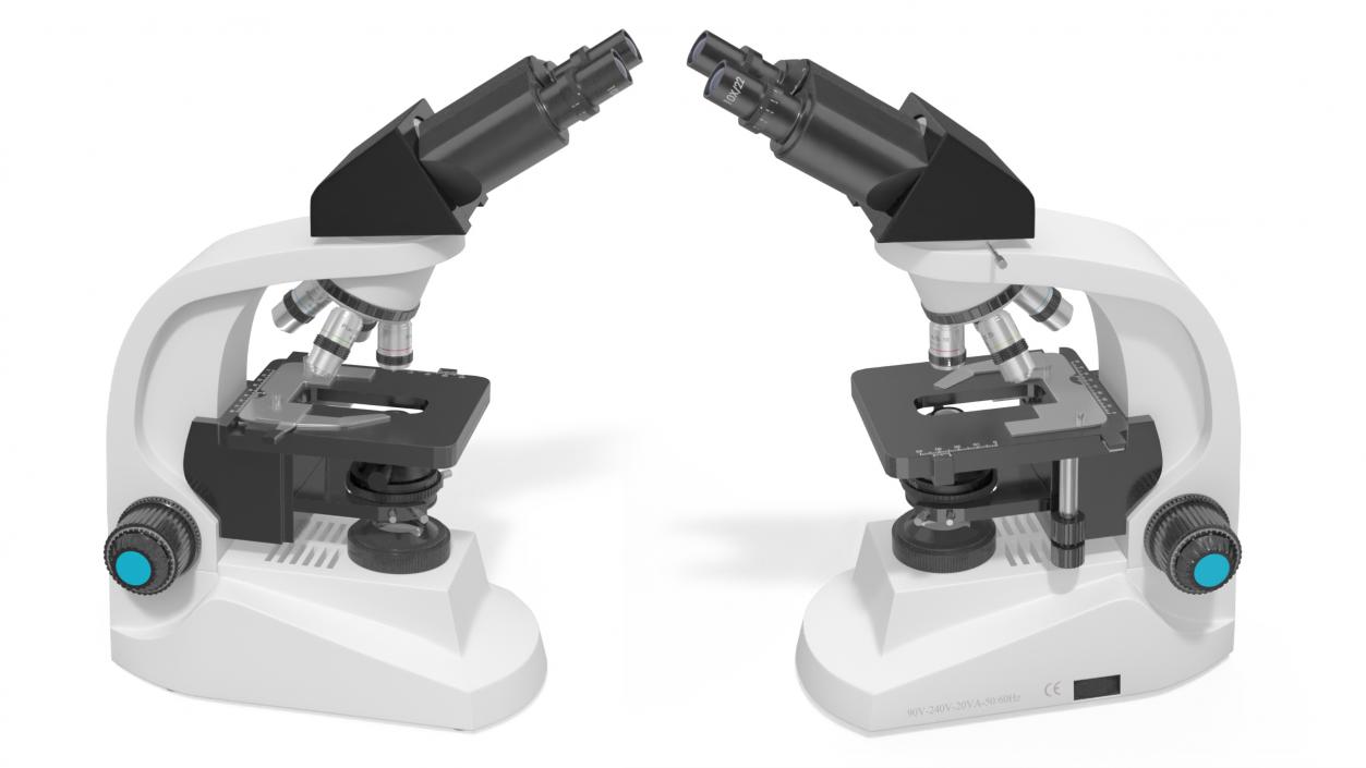 3D model Compound Light Microscope