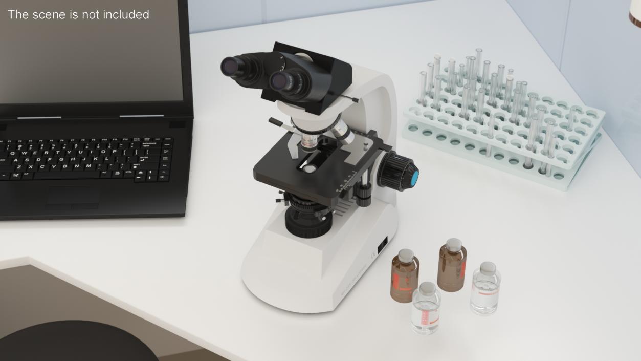 3D model Compound Light Microscope