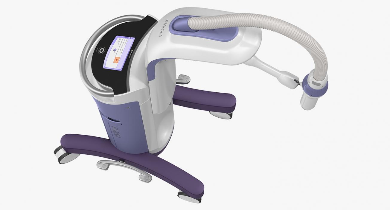 3D Esteya Electronic Brachytherapy System model