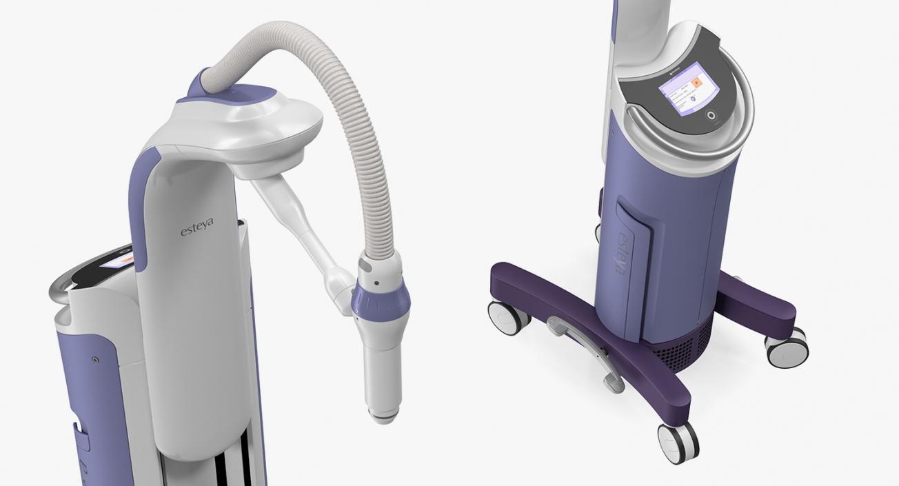 3D Esteya Electronic Brachytherapy System model