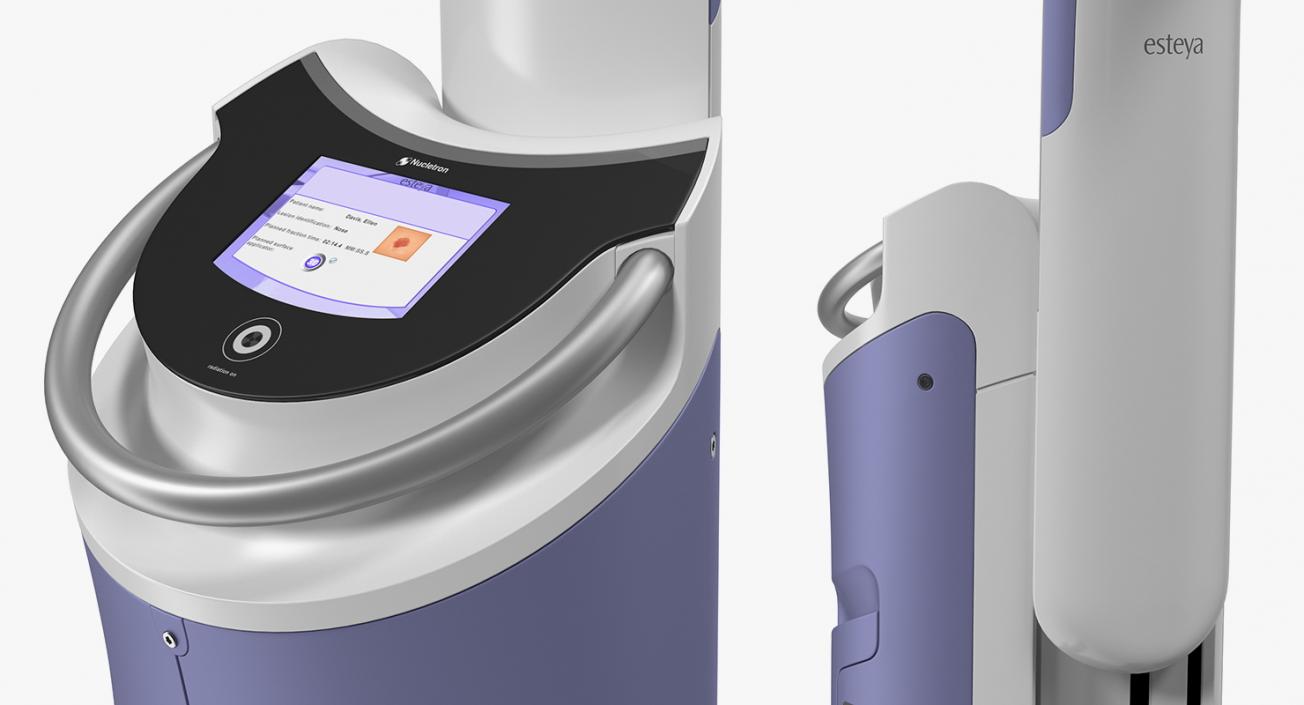 3D Esteya Electronic Brachytherapy System model