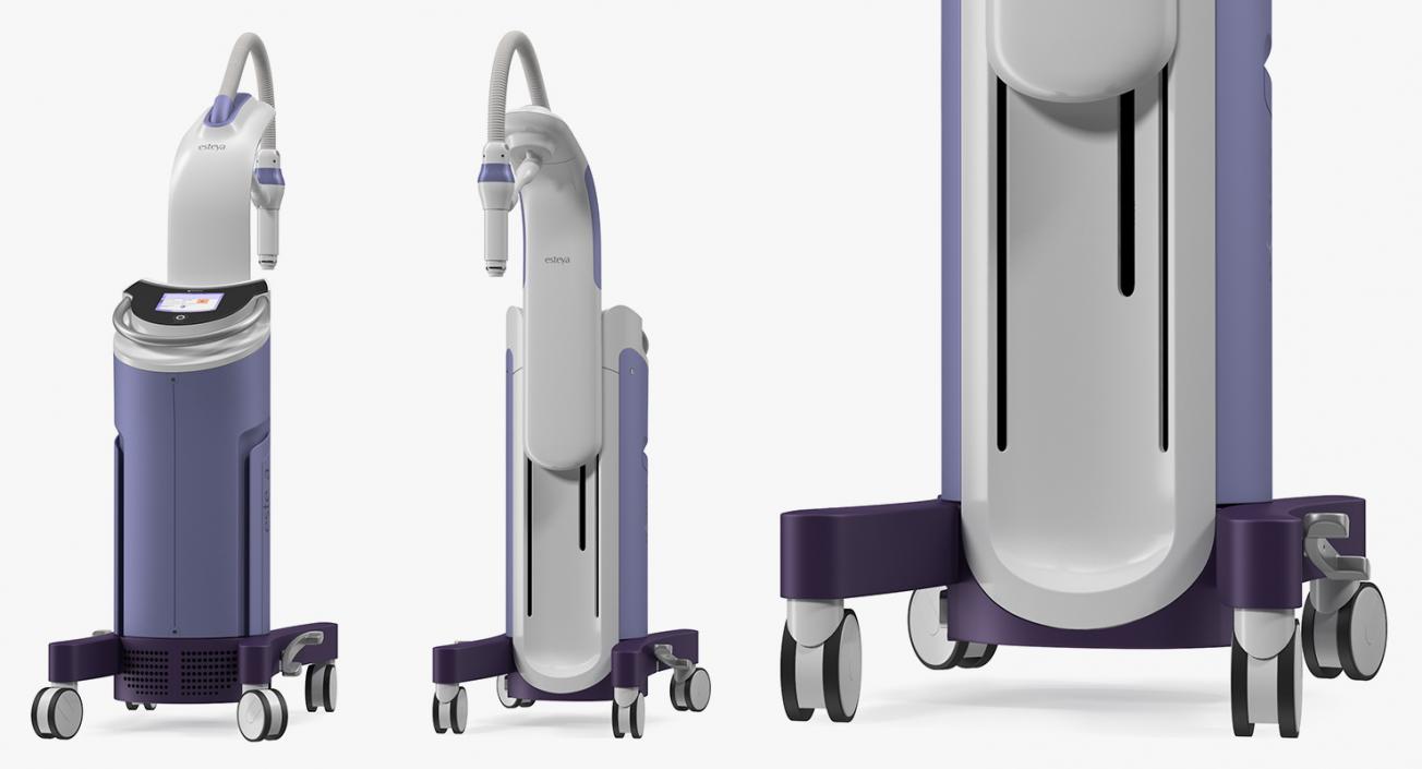 3D Esteya Electronic Brachytherapy System model