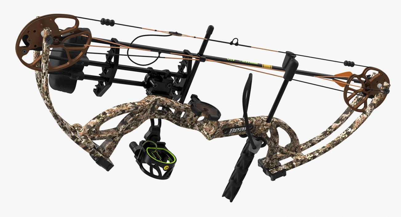 3D model Hunting Compound Bow Bear Cruzer G2