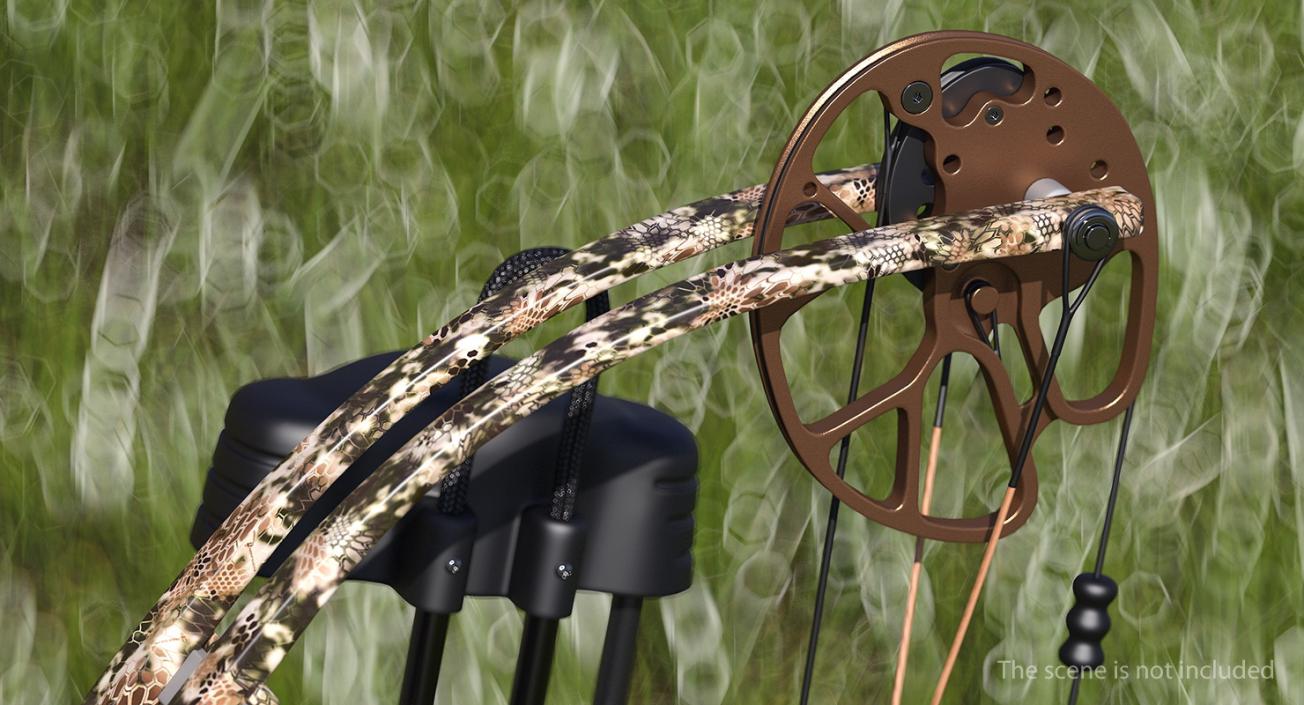 3D model Hunting Compound Bow Bear Cruzer G2