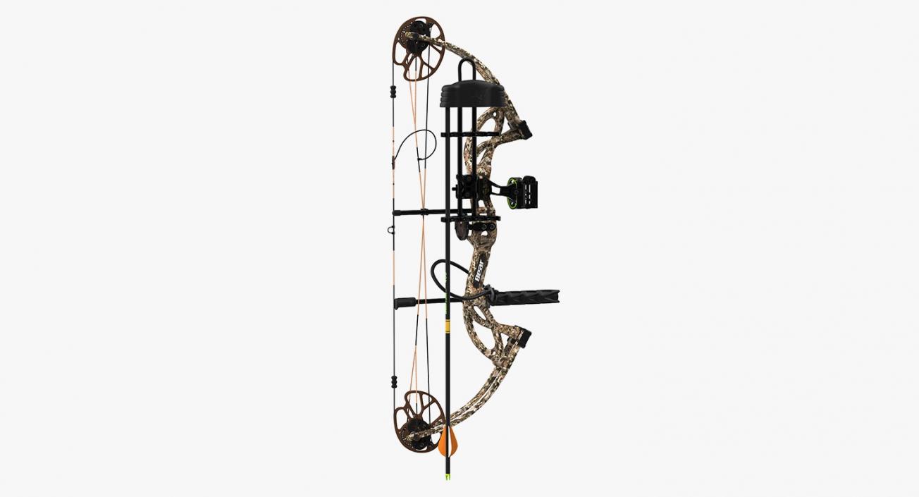 3D model Hunting Compound Bow Bear Cruzer G2