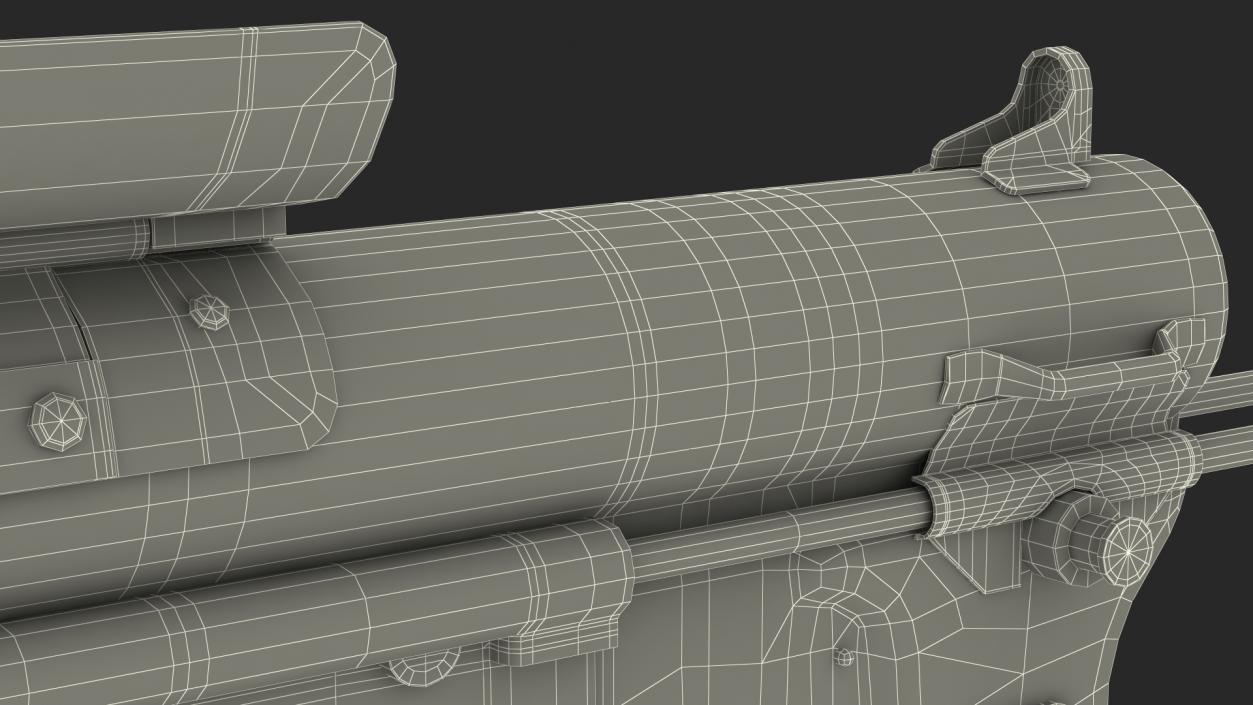 M3 Grease Gun 45 Caliber WW2 SMG 3D