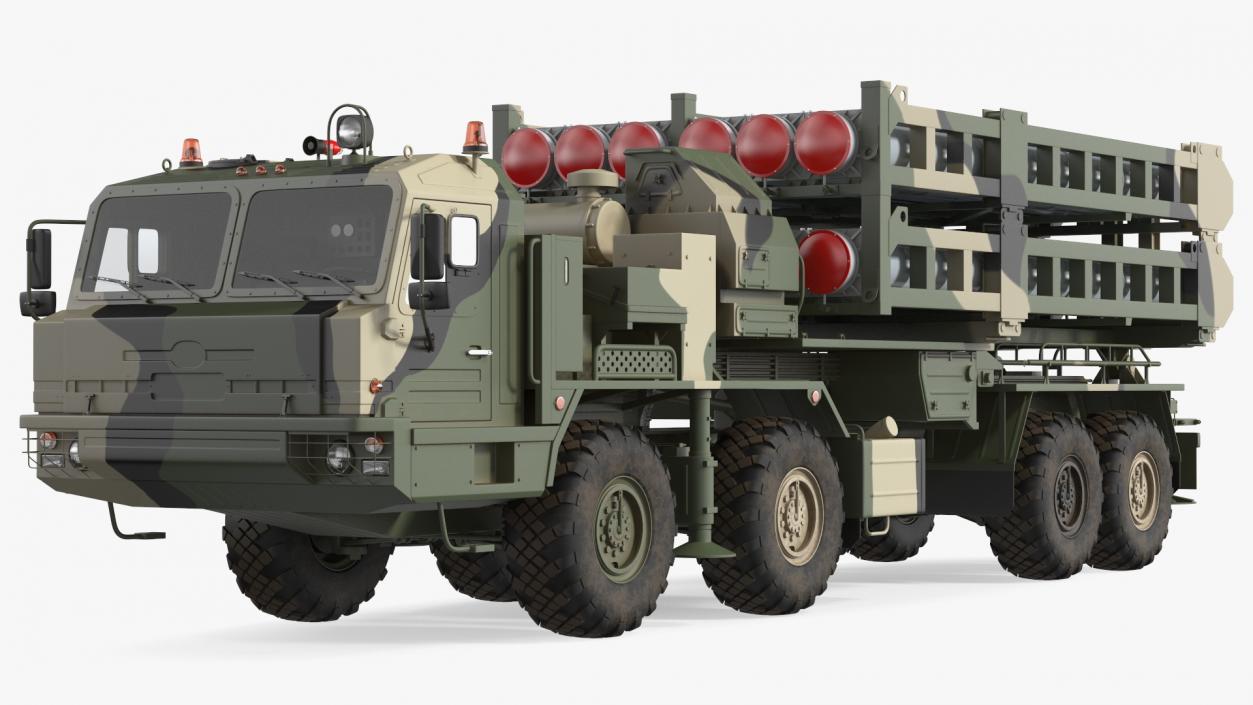 3D Camouflage Vityaz S 350E 50R6 Missile Launcher