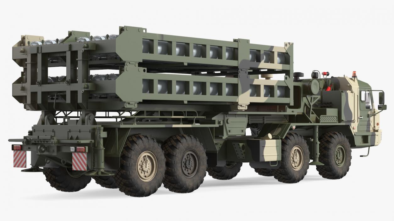 3D Camouflage Vityaz S 350E 50R6 Missile Launcher