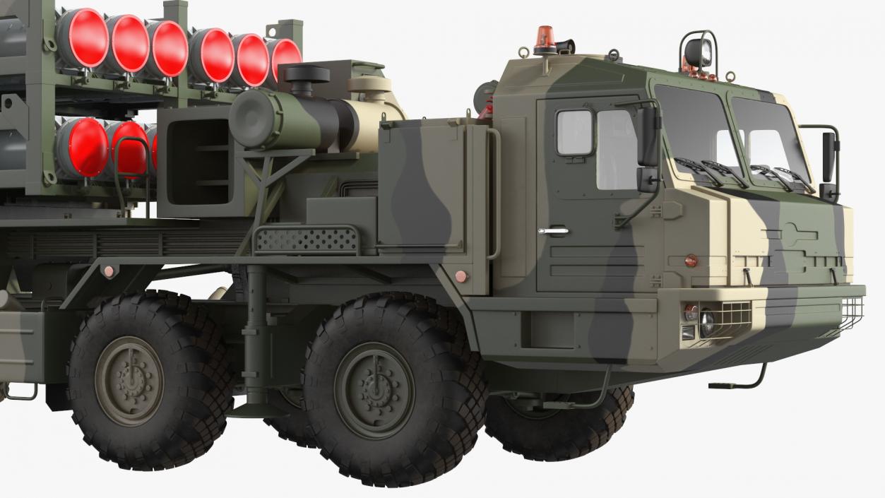 3D Camouflage Vityaz S 350E 50R6 Missile Launcher