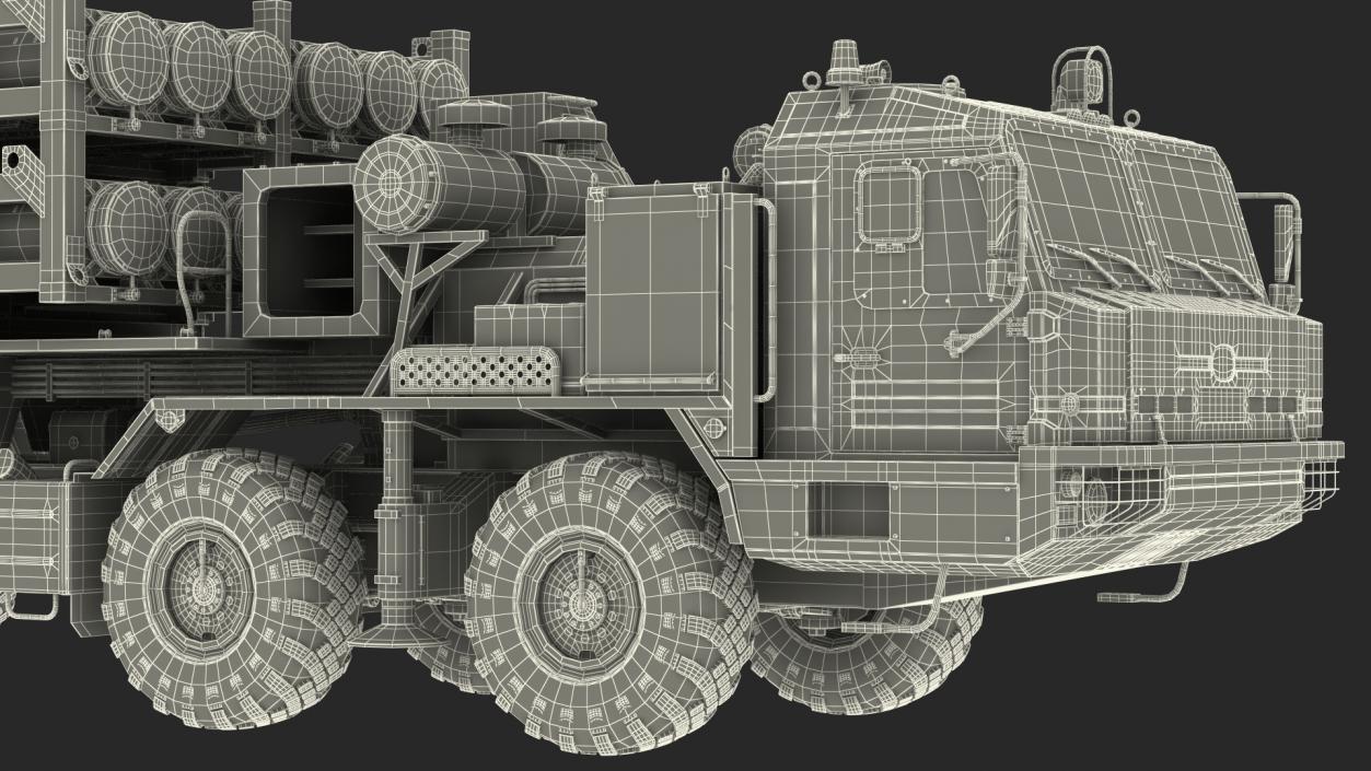 3D Camouflage Vityaz S 350E 50R6 Missile Launcher