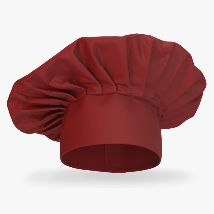 Red Chef Hat 3D