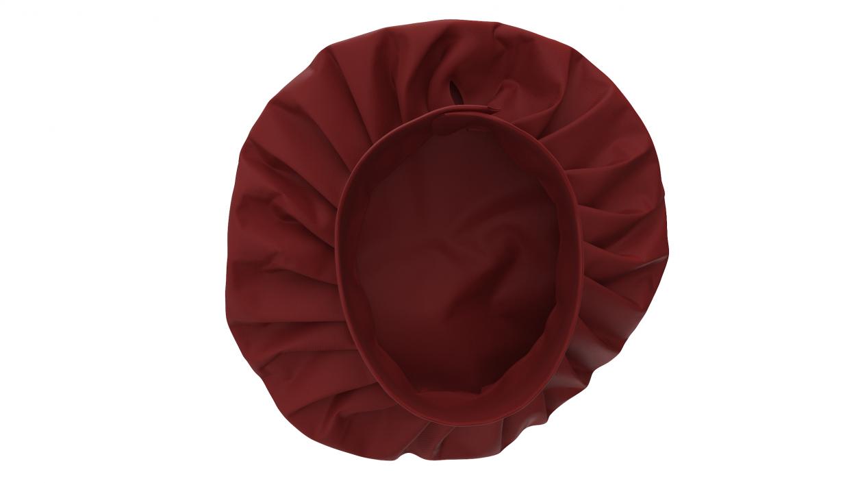 Red Chef Hat 3D