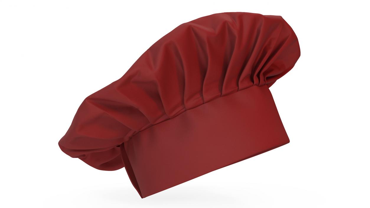 Red Chef Hat 3D