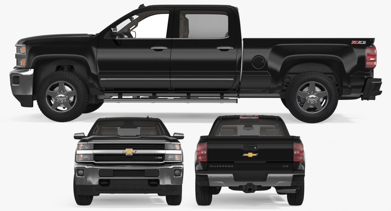 Chevrolet Silverado 2015 3D model