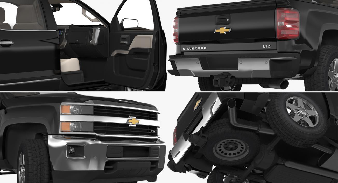 Chevrolet Silverado 2015 3D model