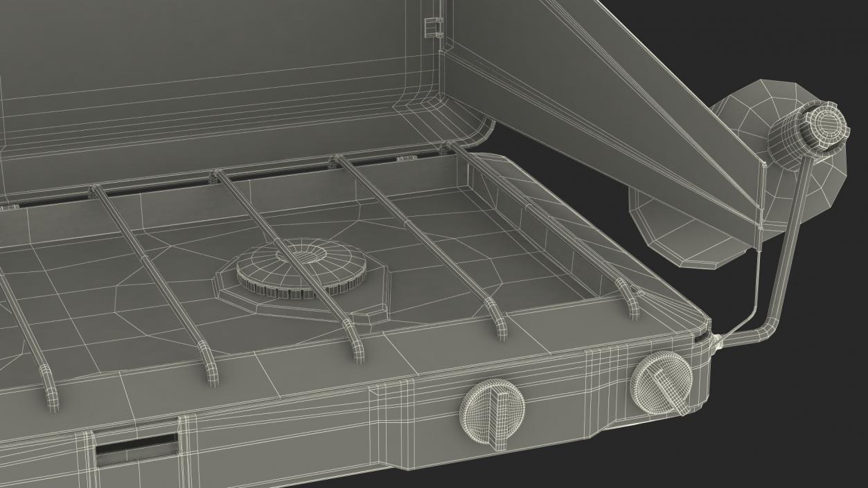 3D Camping Stove model