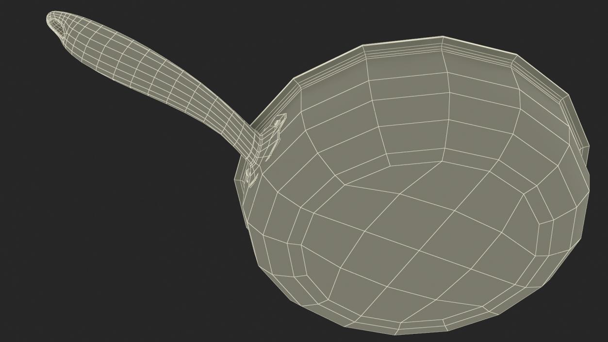 Aluminum Frying Pan 3D model