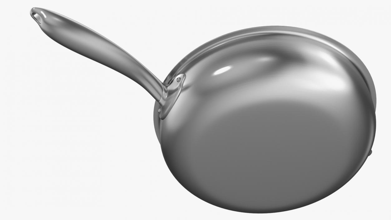 Aluminum Frying Pan 3D model