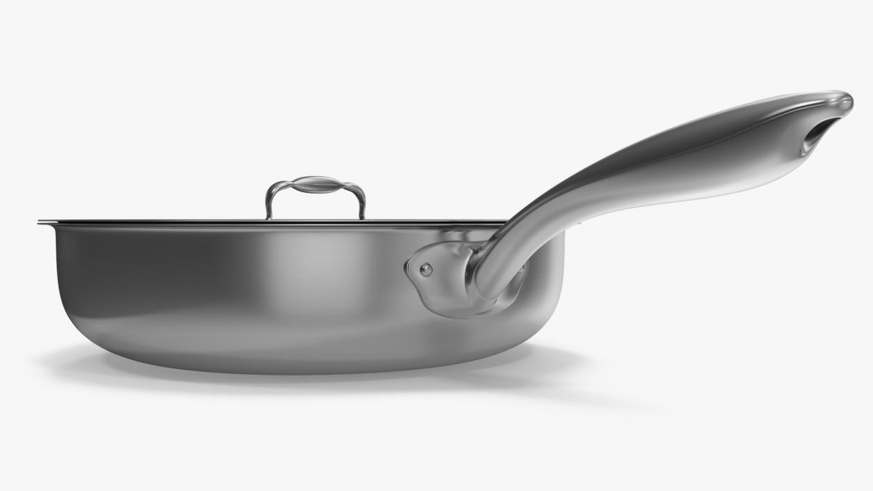 Aluminum Frying Pan 3D model