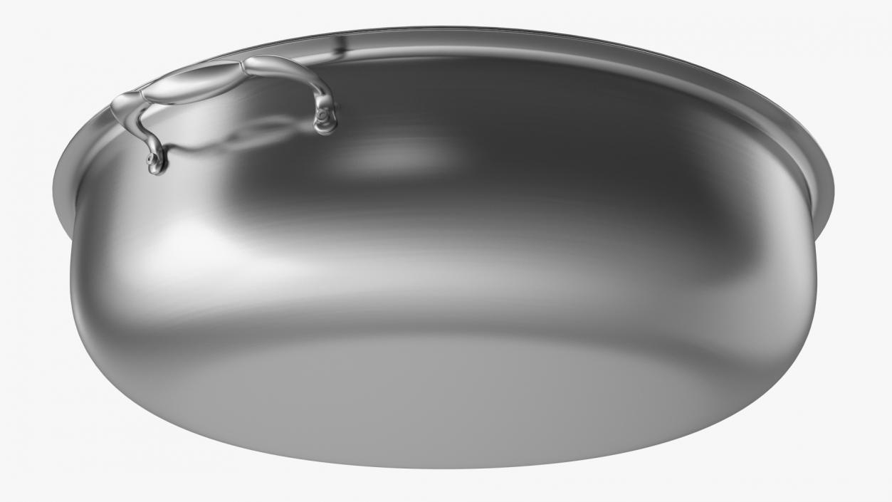 Aluminum Frying Pan 3D model