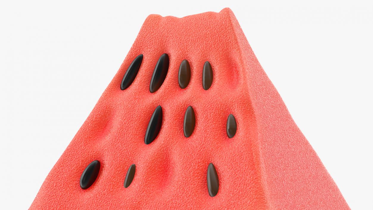 3D Cartoon Piece of Watermelon Slice model