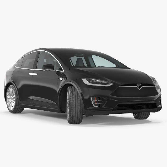 Tesla Model X 75D 2017 3D