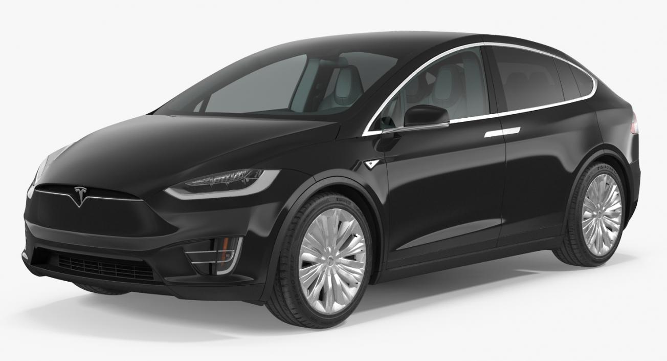 Tesla Model X 75D 2017 3D